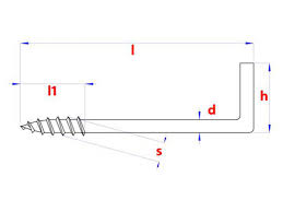 Schroefduim inox 4.0x60mm (2st)