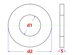 Sluitring DIN125A inox M8 (12st)