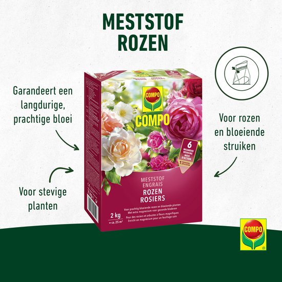 COMPO ROZEN MESTSTOF 2KG