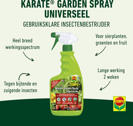 Compo Karate Garden spray insectenbestrijder 750ml