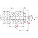 Smart keilanker SBZ M12X115/20-40 ZN (10st)