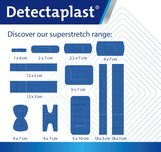 Detectaplast elastic pleister assortiment (100st)