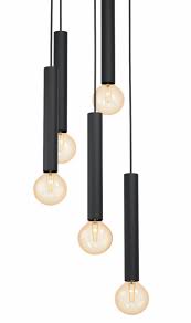 Eglo Cortenova hanglamp 5x E27 zwart