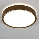 Eglo Musurita LED opbouwarmatuur 340mm hout 1600lm 3000K