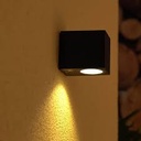 Ledvance Endura wandlamp down vierkant GU10 zwart