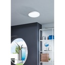 Eglo Fueva 5 LED opbouw 160mm wit IP44 2300lm 3000K