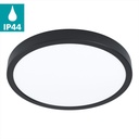 Eglo Fueva 5 LED opbouw 285mm zwart IP44 2400lm 3000K