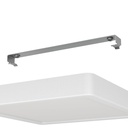 Eglo Fueva 5 LED opbouwarmatuur 210x210mm wit dimbaar IP44 2000lm 3000K
