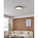 Eglo Musurita LED plafondlamp 440mm zwart 600lm 3000K
