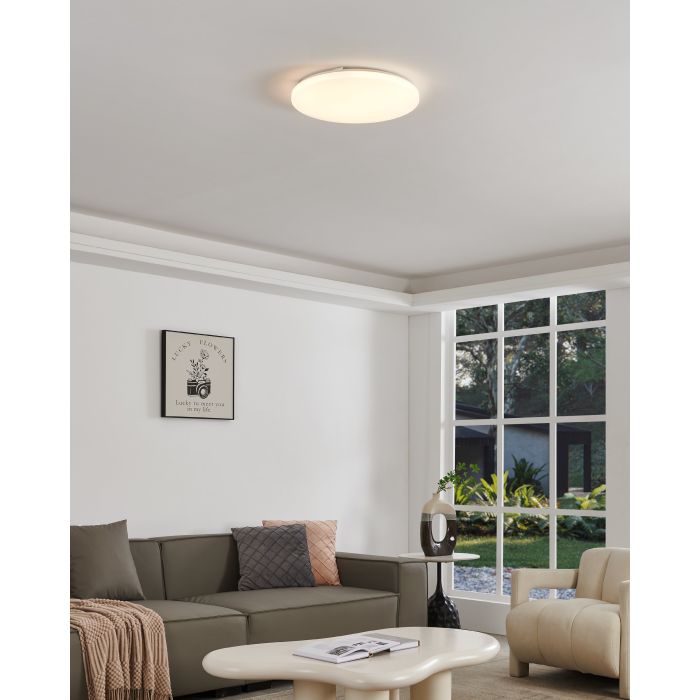 Eglo Frania LED opbouwarmatuur 430mm wit 3400lm 3000K