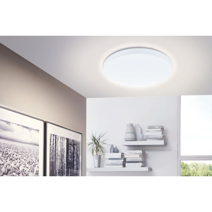 Eglo Frania LED wand/plafondlamp 330mm wit 1720lm 3000K