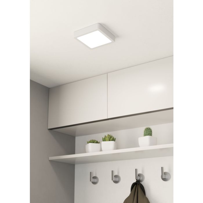 Eglo Fueva 5 opbouwarmatuur 160x160mm wit 1350lm 4000K