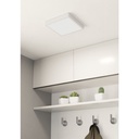 Eglo Fueva 5 LED opbouwarmatuur 210x210cm wit 2100lm 4000K