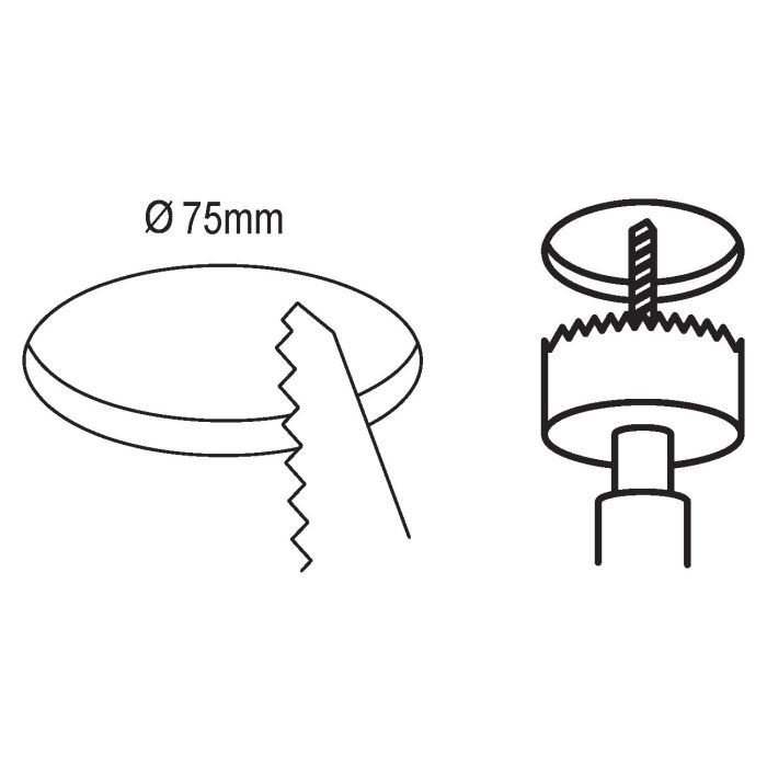 Eglo Fueva 5 LED inbouwspot 86mm wit 330lm 3000K
