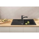 Grohe Start keukenkraan m/vaatdouche mat zwart