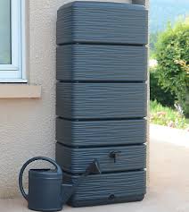 Regenton conisch 300L - antraciet