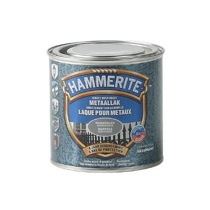 HAMMERITE HAMERSLAGLAK 250ML DONKERGRIJS