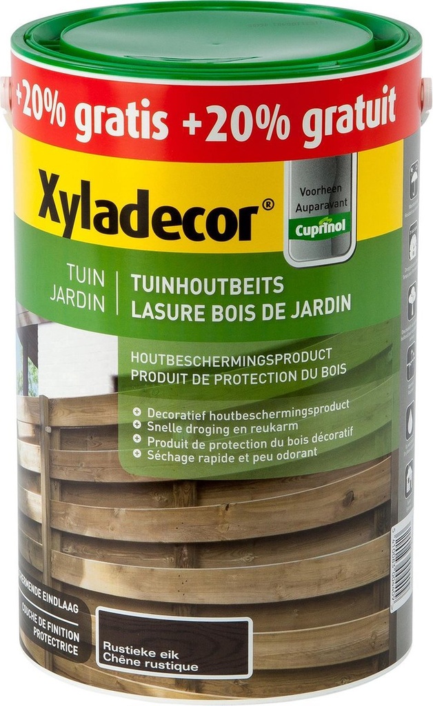 XY tuinhoutbeits rustieke eik promo 6L