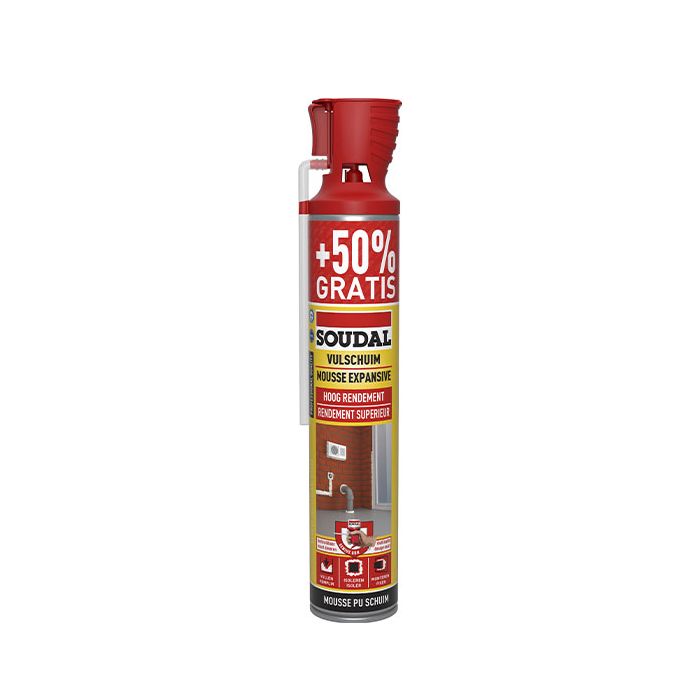 Soudal PU-schuim 500+250ml