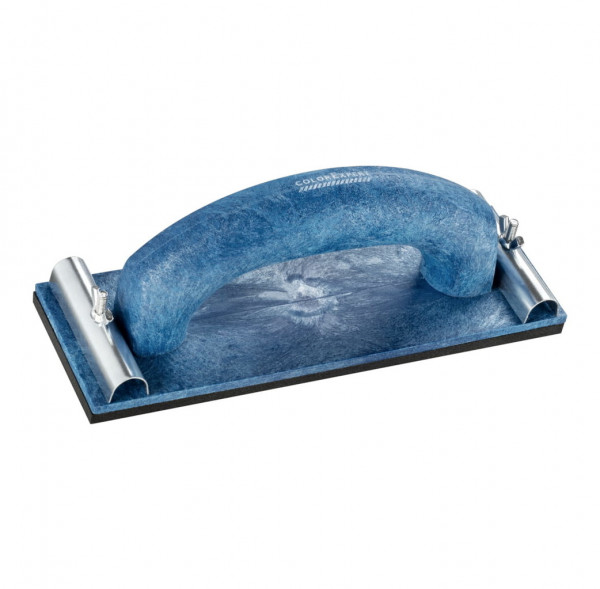 CE HANDSCHUURDER M/HANDVAT 228X82 MM BLAUW