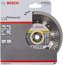 BOSCH - SCHIJF STD UNIVERSAL T 125X22,23