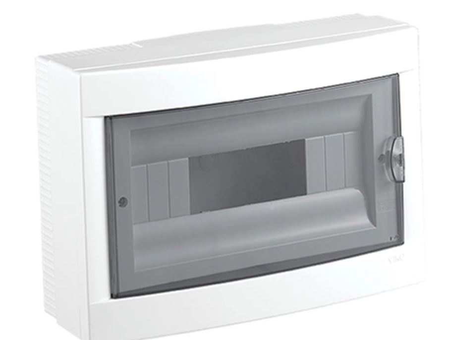 Viko opbouwkast 12 MOD IP40 wit