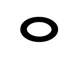 Dichting rubber (4) 9,5x14x3,5 mm