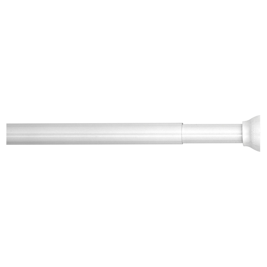 Seallux douchegordijnstang 75-115cm - wit