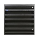 Renson 431 muurrooster opbouw 225x225mm RAL9005