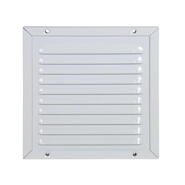 Renson 437 schoepenrooster met gaas 200x250mm - wit