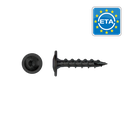 Flenskophoutschroef PFS T40 zwart 8.0x40mm (6st)