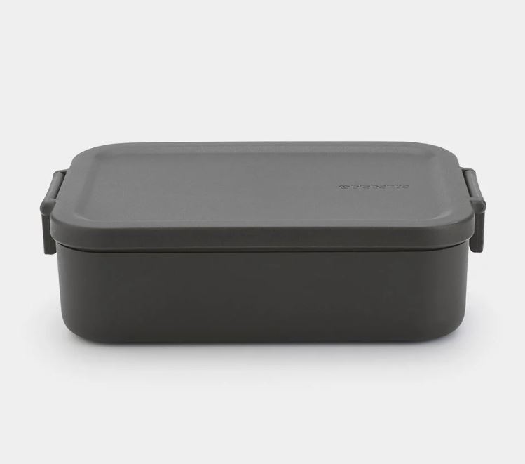 MAKE&TAKE LUNCHBOX MEDIUM - DARK GREY