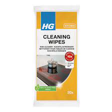 HG kookplaatreiniger wipes (20st)