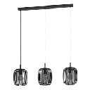 Eglo Romazzina hanglamp 3x E27 staal/zwart