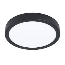 Eglo Fueva 5 LED opbouwarmatuur 210mm zwart 2000lm 3000K