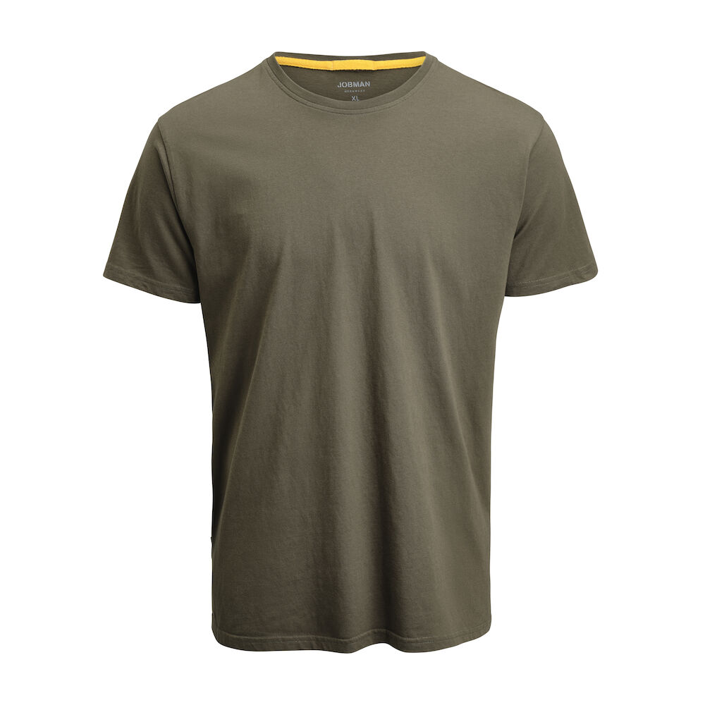 5268 - T-shirt - olijfgroen