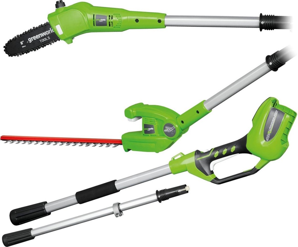 Greenworks telescopische combo 40V solo brushed