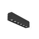 Eglo track plus railspot multi lens zwart 6,6W
