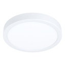 Eglo Fueva 5 LED opbouwarmatuur 210mm wit + sensor 2000lm 3000K