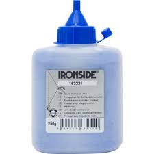 Ironside slaglijnpoeder 250gr blauw