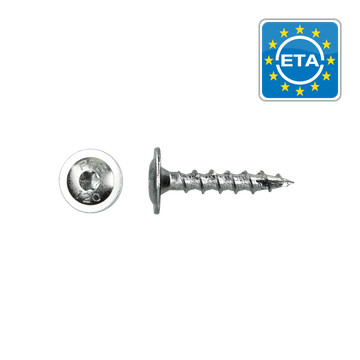 Flenskophoutschroef 6.0x30mm (10st)