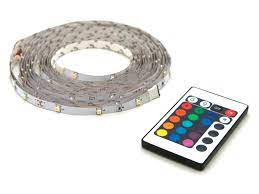 LED STRIP RGB 5M MET AFSTANDSBEDIENING IP20