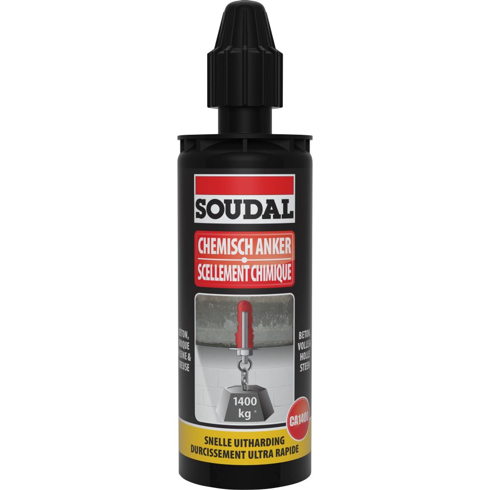 Soudal chemisch anker CA1400 - 165ml