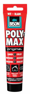 Bison poly max original 165g tube wit