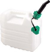 EDA jerrycan met schenktuit wit 10L