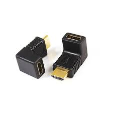 ADAPTER HDMI M-V HAAKS 90°