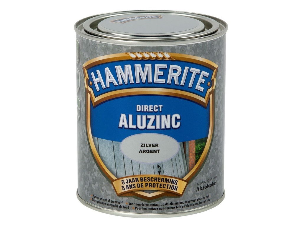 HAMMERITE DIRECT ALUZINC 750 ML