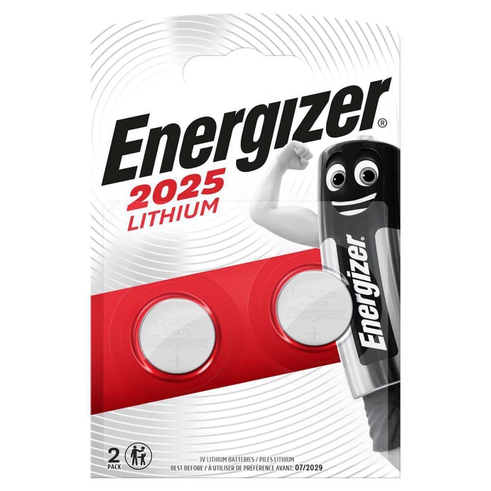 Energizer batterij CR2025 (2st)