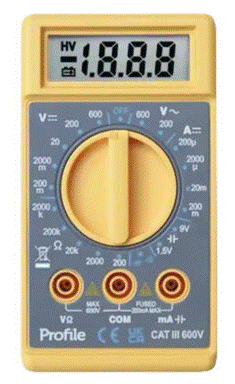 Profile digitale multimeter Start 600V