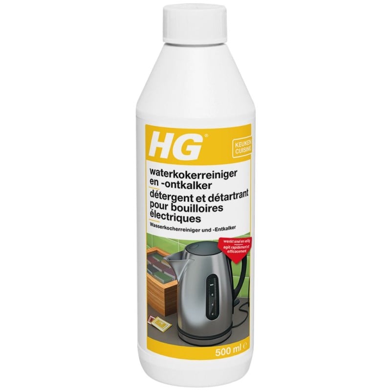 HG waterkokerreiniger en -ontkalker 500ml